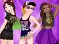 لعبة Princess Band Tees على الانترنت