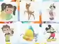لعبة Cartoon Characters: Memory على الانترنت