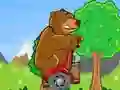 لعبة Bear on a Scooter على الانترنت