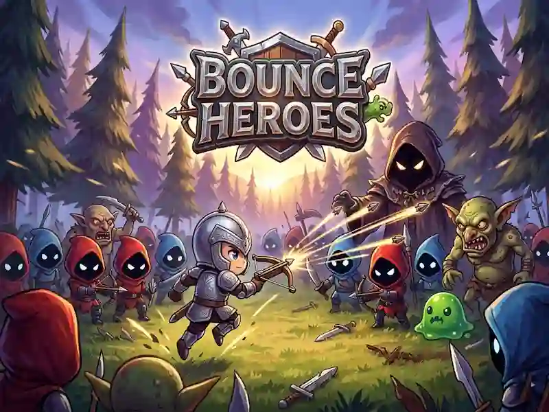 لعبة Bounce Heroes على الانترنت