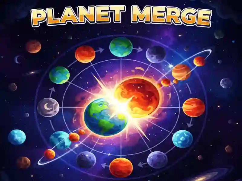 لعبة Planet Merge على الانترنت