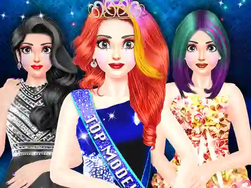 لعبة Top Model Fashion Dress Up على الانترنت