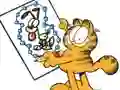 لعبة Garfield connects the dots على الانترنت