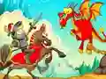 لعبة Knight And Dragons على الانترنت