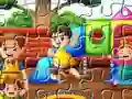 لعبة Playing Kids Jigsaw على الانترنت