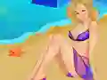لعبة Basked on Sunny Beach على الانترنت