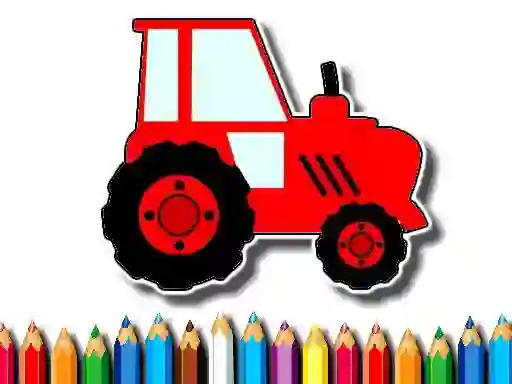 لعبة Easy Kids Coloring Tractor على الانترنت
