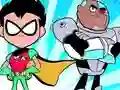 لعبة Teen Titans Jigsaw على الانترنت