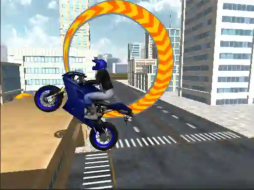 لعبة Moto City Stunt على الانترنت