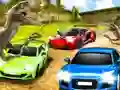 لعبة Dino Car Race على الانترنت
