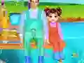 لعبة Baby Taylor Happy Weekend على الانترنت