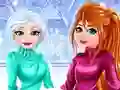 لعبة Sisters Winter Holiday Drama على الانترنت