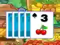 لعبة Tri-Fruit Solitaire! على الانترنت