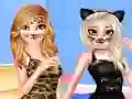 لعبة Princess Animal Style Fashion Party على الانترنت
