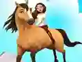 لعبة Horse Run 3D على الانترنت