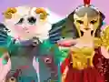 لعبة Princesses Dazzling Goddesses على الانترنت