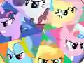 لعبة Pony Round Puzzle على الانترنت