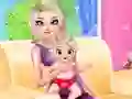 لعبة Princess Elsa Baby Born على الانترنت