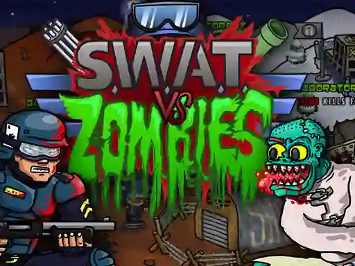 لعبة Swat vs Zombies على الانترنت