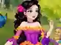 لعبة Snow White Fairytale Dress Up على الانترنت
