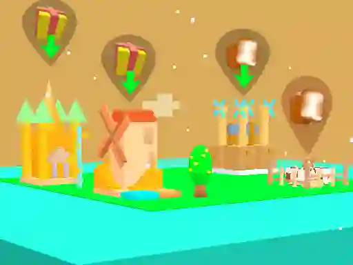 لعبة Polygon Village على الانترنت