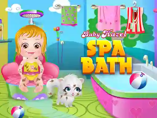 لعبة Baby Hazel Spa Bath على الانترنت