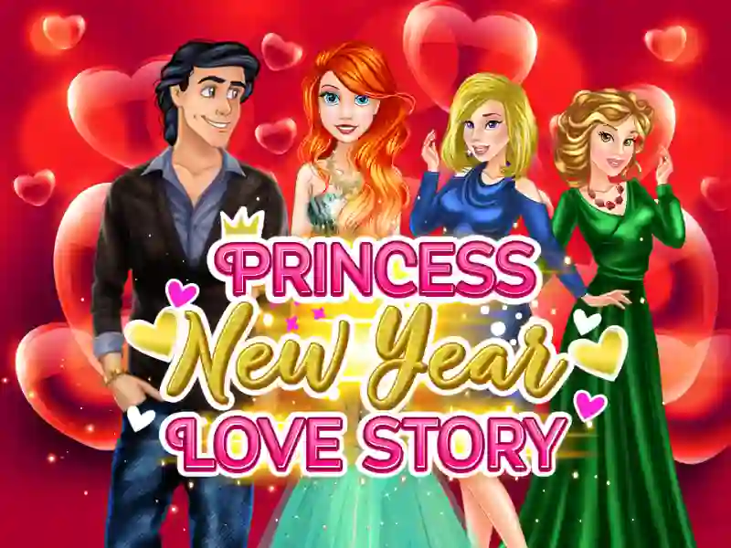 لعبة Princess New Year Love Story على الانترنت
