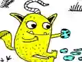 لعبة Funny Monsters Puzzle على الانترنت