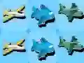 لعبة Big Fast Airplanes Match 3 على الانترنت