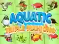 لعبة Aquatic triple mahjong على الانترنت