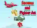 لعبة Snowman and Fighter Jet على الانترنت