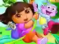 لعبة Dora the explorer Hidden stars على الانترنت