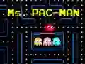 لعبة Ms. PAC-MAN على الانترنت