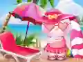 لعبة Hello Kitty Beach Fun على الانترنت