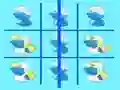 لعبة Smurfs Tic Tac Toe على الانترنت