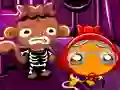 لعبة Monkey Go Happy Stage 575 Monkeys Go Halloween على الانترنت