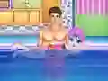 لعبة Baby Taylor Learn Swimming على الانترنت