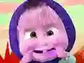 لعبة Sweet Girl and Bear Memory Challenge على الانترنت