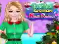 لعبة Christmas Fashion Nail Salon على الانترنت