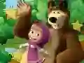 لعبة Little Girl And The Bear Hidden Stars على الانترنت