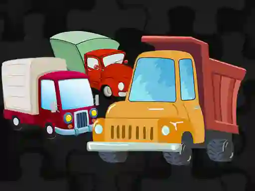 لعبة Cartoon Truck Jigsaw على الانترنت