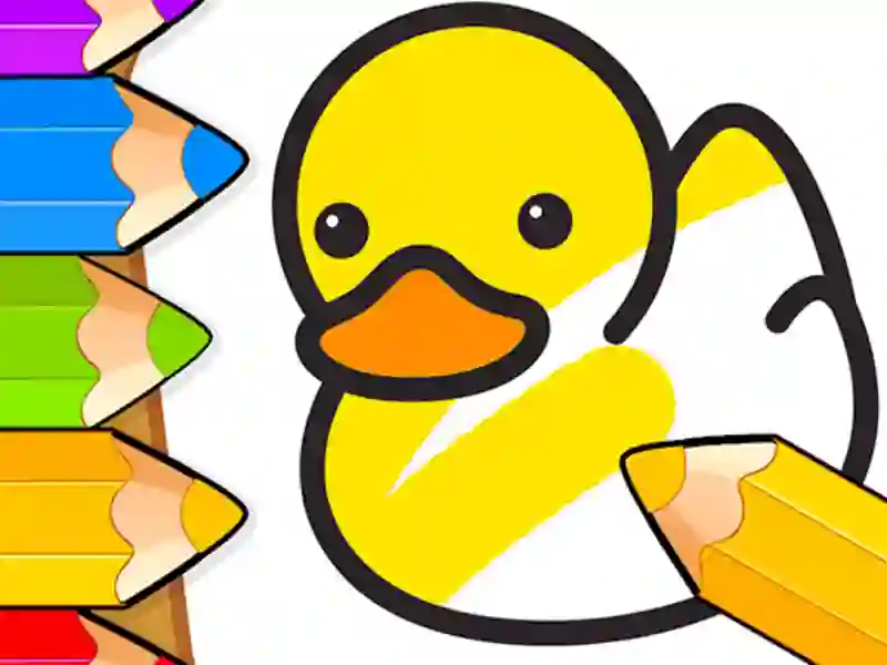 لعبة Coloring Games For Kids على الانترنت