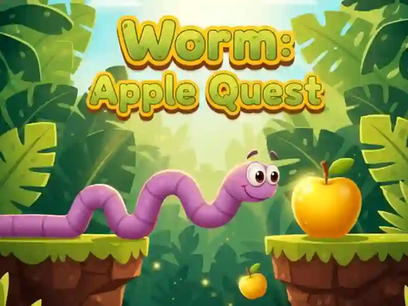لعبة Worm:  Apple Quest على الانترنت