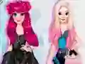 لعبة Princess Iceskates Winter Dress Up على الانترنت