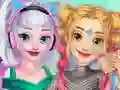لعبة Elsa and Rapunzel Future Fashion على الانترنت