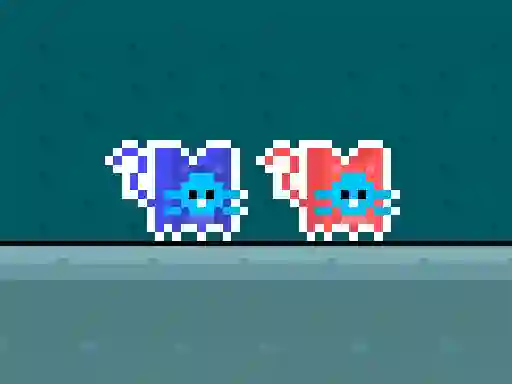 لعبة Red and Blue Cats على الانترنت
