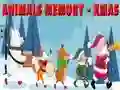 لعبة Animals Memory - Xmas على الانترنت