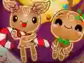 لعبة Christmas Gingerbread - Color Me على الانترنت