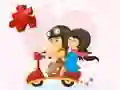 لعبة Valentine's Day Puzzle على الانترنت
