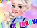 لعبة Princess Rainbow Fashion على الانترنت